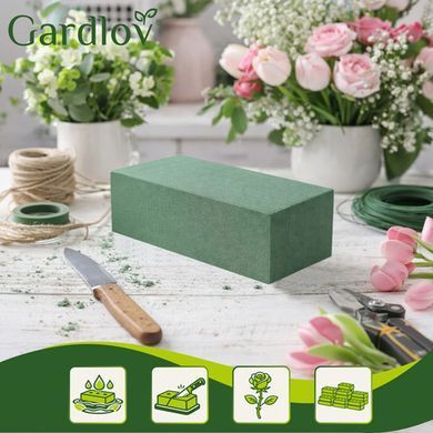 Губка флористична 23x11x8см  20 шт. Gardlov 27643